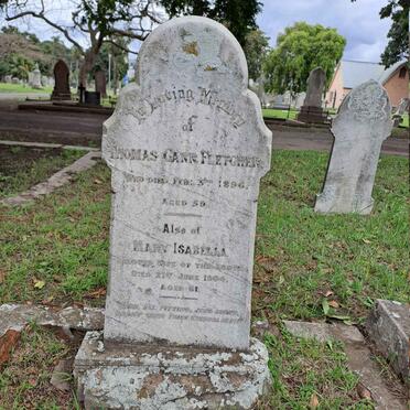 FLETCHER Thomas Carr -1896 & Mary Isabella -1904