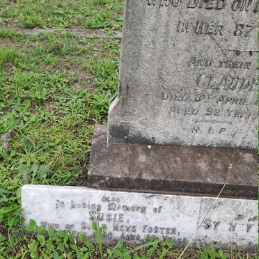 FOSTER Sydney le Neve -1942 & Susie -1940 _1