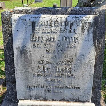 FLORENS Mary Ann -1924 :: FLORENS Alice -1900