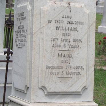 FISHER William -1869 :: FISHER Maud -1873