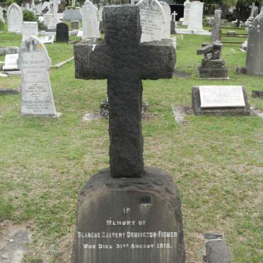 FISHER Blanche Calvert, Penington -1916