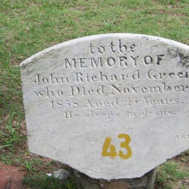 GREEN John Richard -1858