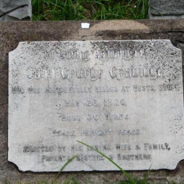 GRAMIDGE John George -1920