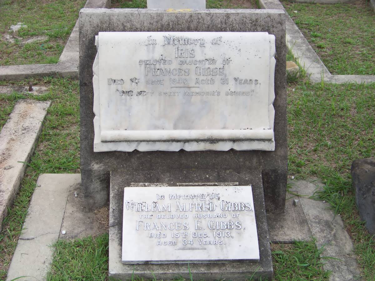 GIBBS William Alfred -1913 :: GIBBS Iris -1940