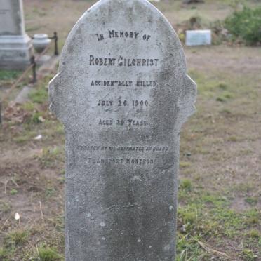 GILCHRIST Robert -1900