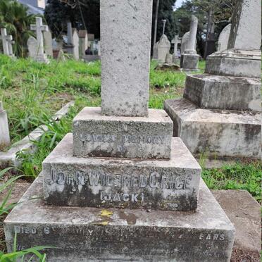 GRICE John Wilfred -1921