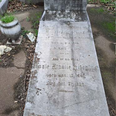 HITCHINS Charles 1846-1914 & Annie Athalie 1857-1939 :: HITCHINS Athalie Stella 1901-1902 _1  