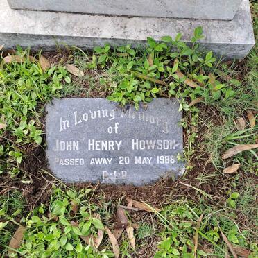 HOWSON John Henry -1986