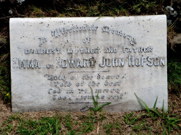 HOPSON Edward John &amp; Emma