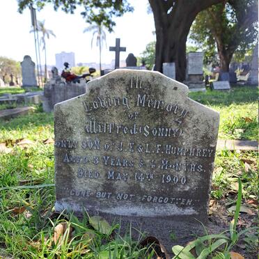 HUMPHREY Wilfred -1900