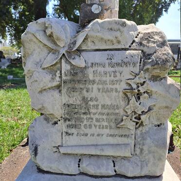 HARVEY James -1877 & Amelia Jane Maria -1907