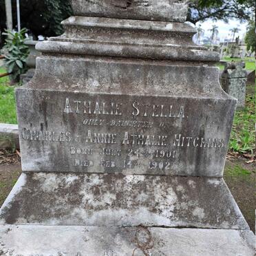 HITCHINS Charles 1846-1914 & Annie Athalie 1857-1939 :: HITCHINS Athalie Stella 1901-1902 _3