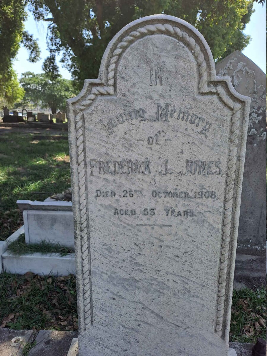 JONES Frederick J. -1908