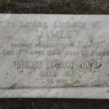 JAYE James -1924 :: JAYE George Edward -1943
