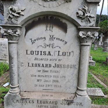 JONSSON Louisa -1906 :: JONSSON Charles Leonard -1925