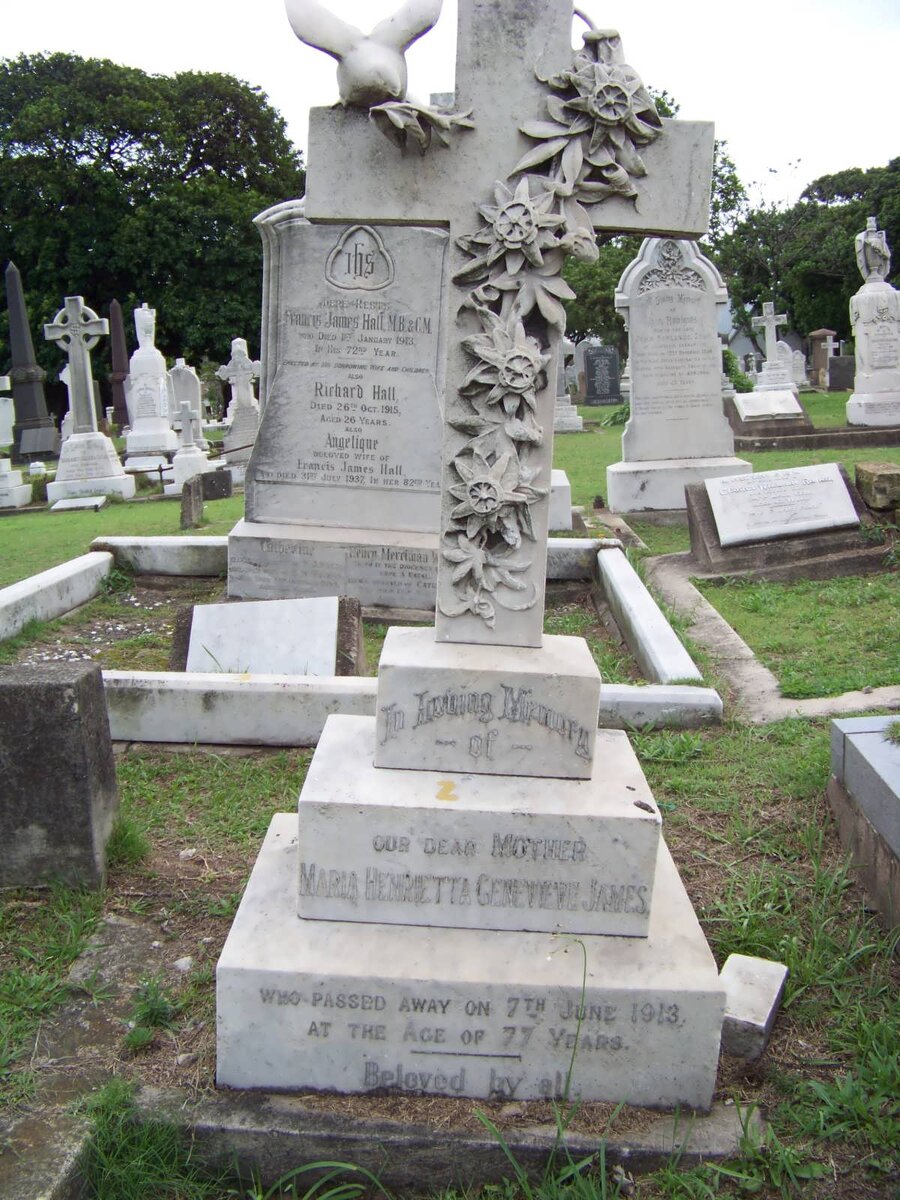 JAMES Maria Henrietta Genevieve -1913