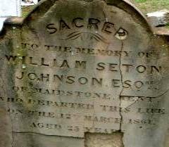 JOHNSON William Seton -1861