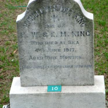 KING Richard Westcott -1917