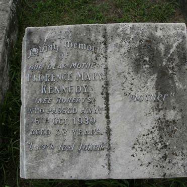 KENNEDY Florence Mary nee ROBERTS -1930