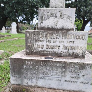 KIRKWOOD Alister 1861-1894