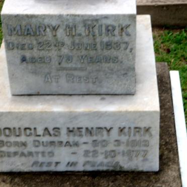 KIRK Mary H. -1937 :: KIRK Douglas Henry 1913-1977