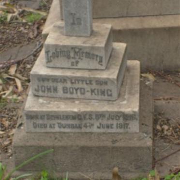 KING John, Boyd 1916-1917