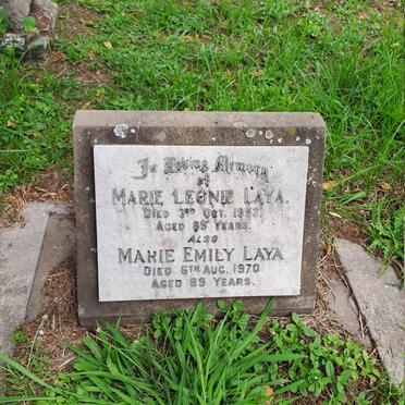 LAYA Marie Leonie -1952 :: LAYA Marie Emily -1970
