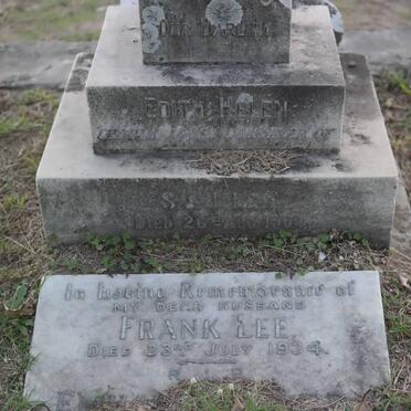 LEE Frank -1934 :: LEE Edith Helen -190?