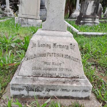 MONCRIEFF Sarah Dunn Pattison 1900-1901