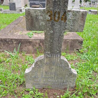 MADDISON Harry -1900