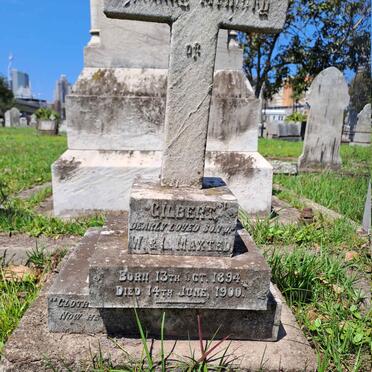 MAXTED Gilbert 1894-1900