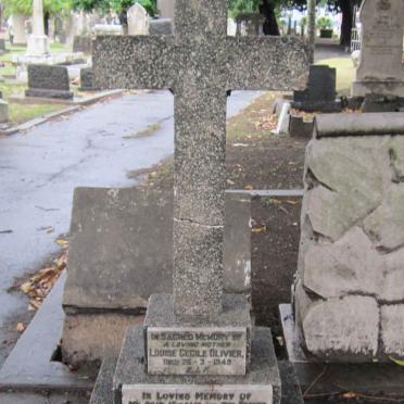 OLIVIER Jacques Charles -1934 &amp; Louise Cecile -1949