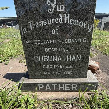 PATHER Gurunathan -1991