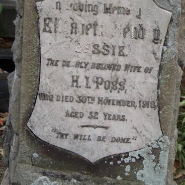 POSS Elizabeth Hendry -1918