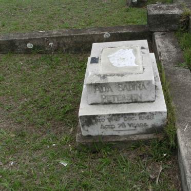 PETERSEN Ada Sabina -1948