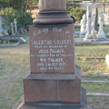 PALMER Valentine Calvert -1937
