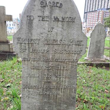 PAGE Ernest Charles -1903