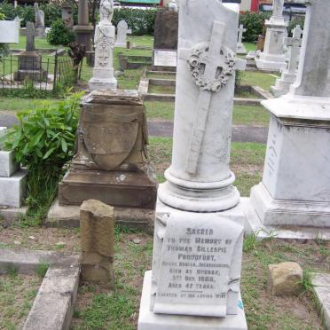 PROUDFOOT Thomas Gillespie -1888