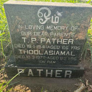 PATHER T.P. -1941 & Thoolasiamal -1972