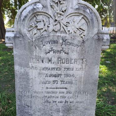 ROBERTS John M. -1904