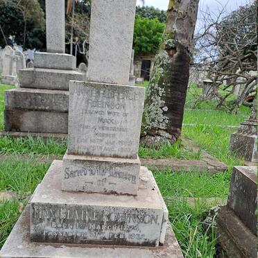 ROBINSON Max Blaine 1874-1932 & Annie Florence 1883-1967