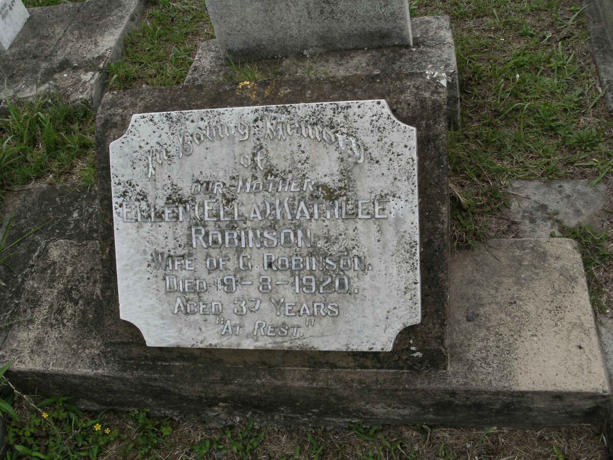 ROBINSON Ellen Kathleen -1920