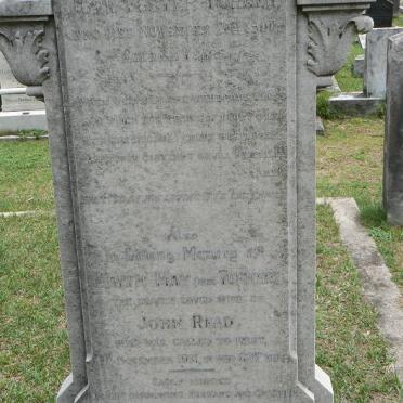 READ John -1956 &amp; Edith May TURNER -1931 :: TURNER John Foster -1900