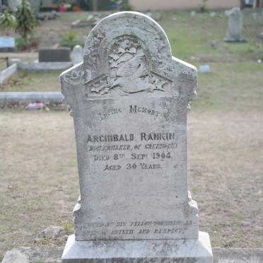 RANKIN Archibald -1904