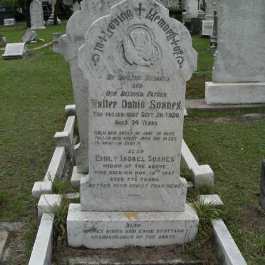 SOANES Walter David -1920 &amp; Emily Isobel -1937