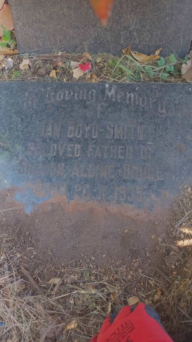 SMITH Ian, BOYD 1935-