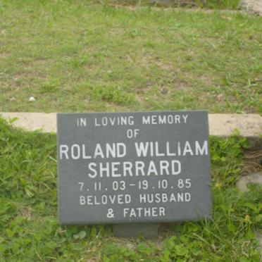 SHERRARD Roland William 1903-1985