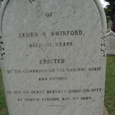 SWINFORD James S -1885