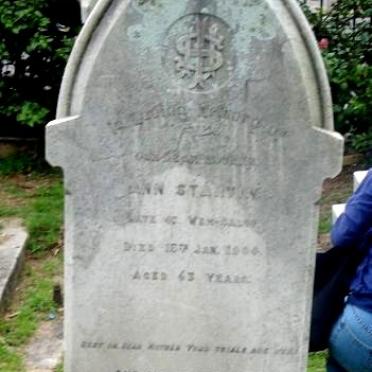 STANTON Ann -1900 &amp; Elizabeth Harriett -1955