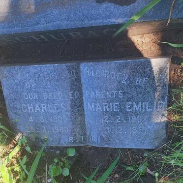SCHUBACH Charles 1900-1980 & Marie Emilie 1904-1981